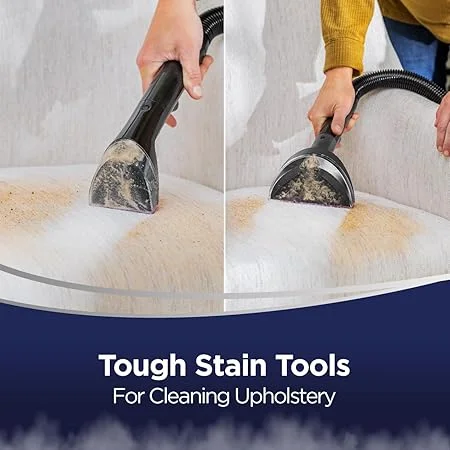 مكنسه بيسيل لتنظيف السجاد ريفوليوشن هايدروستيم ، تيتانيوم/اسود، 3672e مكنسه بيسيل لتنظيف السجاد ريفوليوشن هايدروستيم ، تيتانيوم/اسود، 3672e