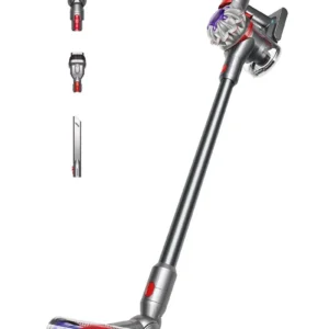 مكنسة دايسون dyson v8 مكنسة v8 أبسلوت اللاسلكية 425 v8 فضي/نيكل