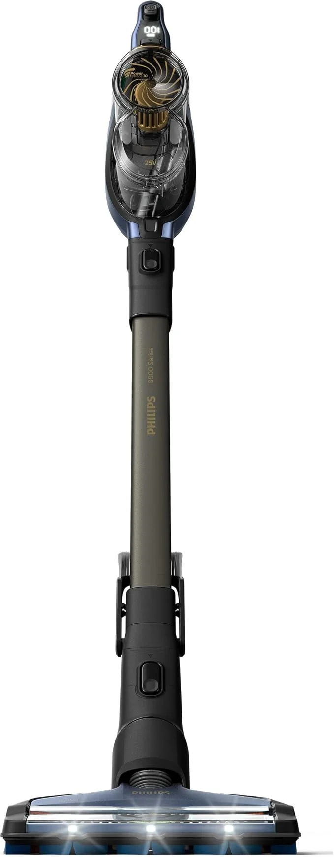 مكنسة كهربائية لاسلكية سلسلة 8000 بفوهة شفط 360 درجة، xc8043/61 من فيليبس مكنسة كهربائية لاسلكية سلسلة 8000 بفوهة شفط 360 درجة، xc8043/61 من فيليبس