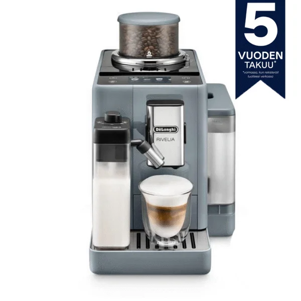 ماكينه صنع القهوه من ديلونجي ريفيليا – شاشة ملونة تعمل باللمس بالكامل – رمادي – exam440.55.g ماكينه صنع القهوه من ديلونجي ريفيليا – شاشة ملونة تعمل باللمس بالكامل – رمادي – exam440.55.g