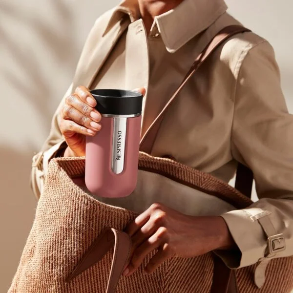 نسبريسو كوب سفر نوماد صغير 300 مل – تيراكوتا نسبريسو كوب سفر نوماد صغير 300 مل – تيراكوتا