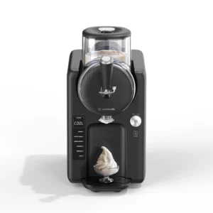 صانعة آيس كريم فروست – 2 في 1 (سوفت سيرف وآلة سلاش) من نوتري كوك – 1.8 لتر 150 واط – 6 برامج – تنظيف ذاتي – أسود – nc frs330k