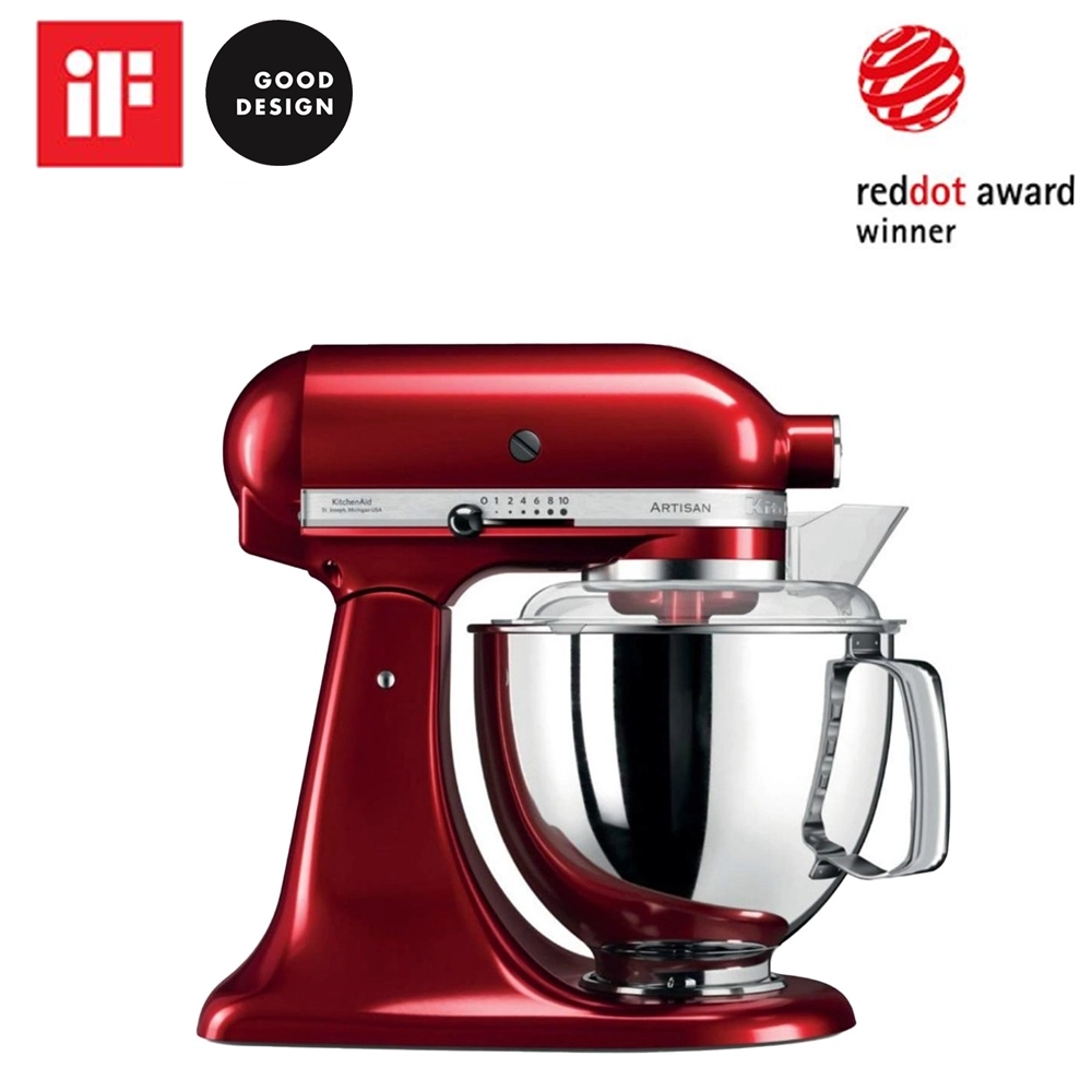 عجان بملحقات متعددة كيتشن ايد – أحمر – 300 واط – 4.8 لتر – 6 ملحقات – 5ksm175pseca عجان بملحقات متعددة كيتشن ايد – أحمر – 300 واط – 4.8 لتر – 6 ملحقات – 5ksm175pseca